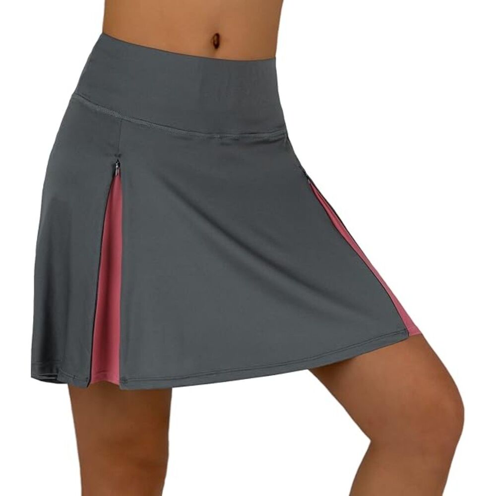 NWT beroy Women Quick Dry and Breathable Cycling Bike Skorts with 3D Padded